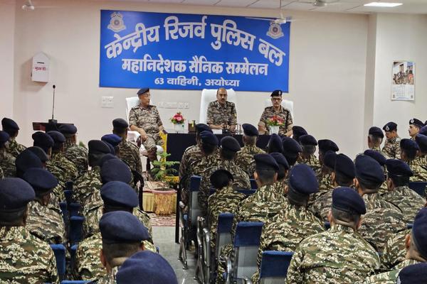   DG's Visit to 63 BN Ayodhya